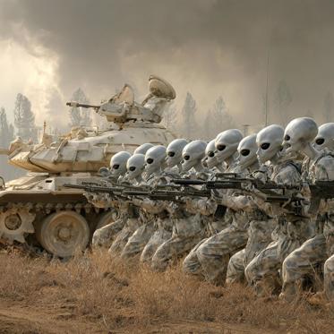 War with Gray Aliens, Black Cube UFOs, Frankenstein Rabbits, Three-Fingered Mummy DNA and More Mysterious News Briefly