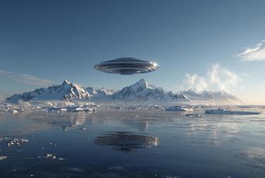 Antarctic Flying Saucer, Biblical Bigfoot, Haunted Baby Stroller, Jackie Gleason's Mothership and More Mysterious News Briefly