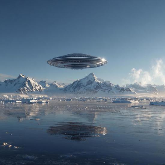Antarctic Flying Saucer, Biblical Bigfoot, Haunted Baby Stroller, Jackie Gleason's Mothership and More Mysterious News Briefly