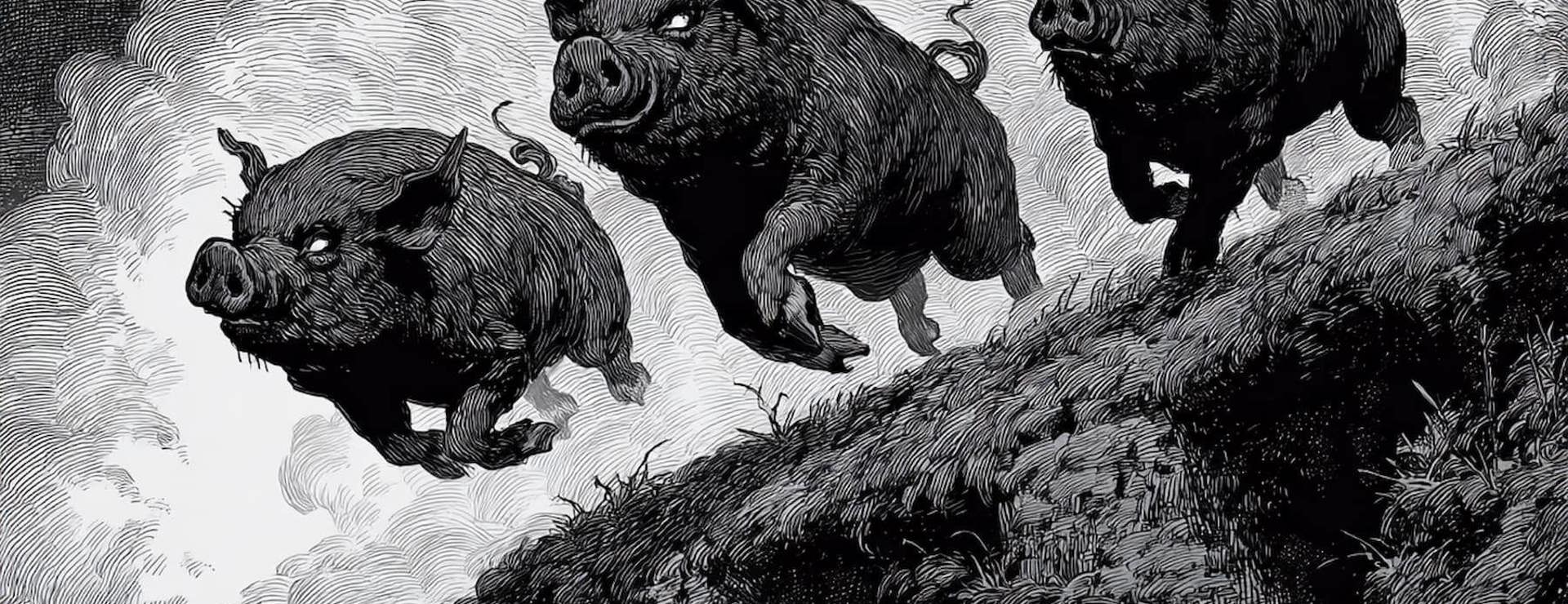 Demonic Pigs, Dick Cheney and UFOs, Meteorite Hits Car, Haunted Subways and More Mysterious News Briefly