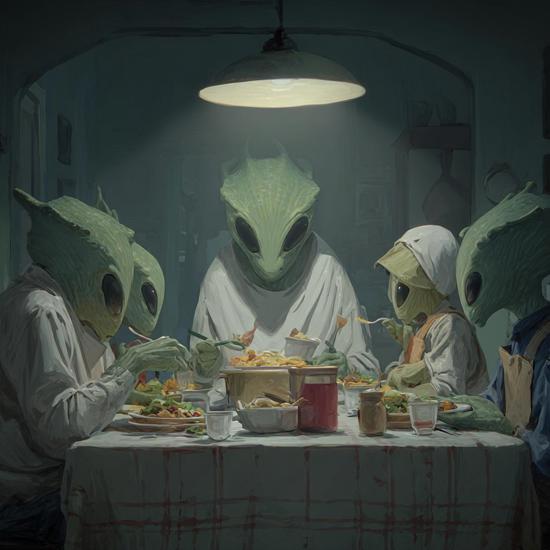 Alien Dining, Country Bigfoot, Spielberg's Disclosure, Flying Cars and More Mysterious News Briefly